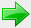 Green, right-facing arrow icon for adding an asset to a learning program