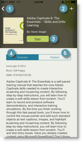 Book in the Skillsoft Learning App