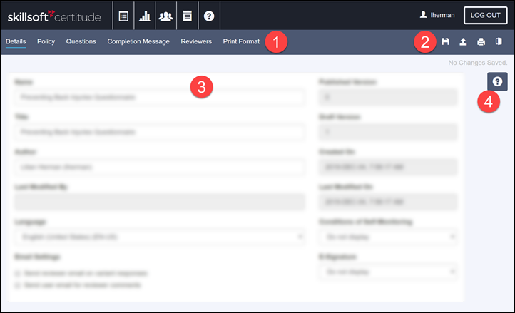 Certitude details page