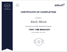 example certificate of completion