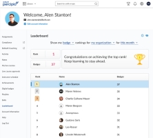 Leaderboard page.