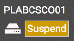 device is suspended icon