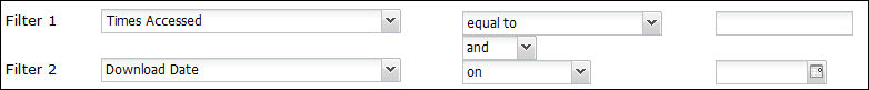 Enhamced Reporting Comparison Filters