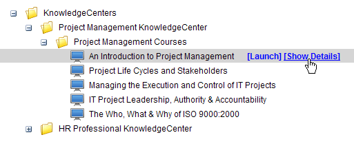 Curricula for a PMI credential