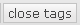 HTML Close Tags icon