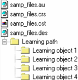 Directory structure - Indicating where to save AICC interchange files
