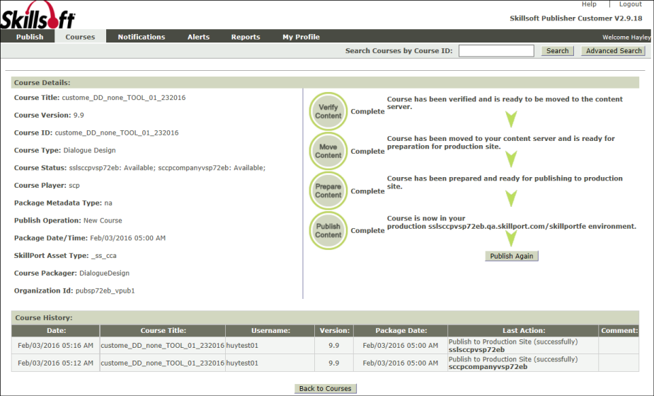 Course Details