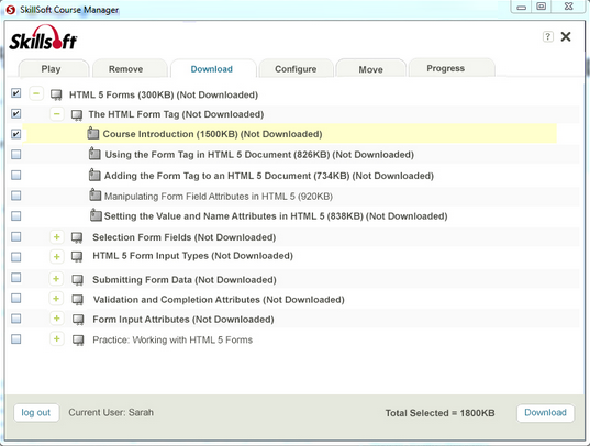 New SCM Interface example