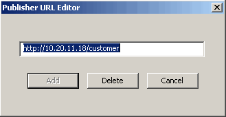 Publisher URL Editor