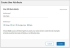 Create user attribute page