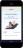 The mobile app home screen where you add your site name showing a link to find your site name.