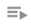 playlist icon, three horizontal lines with a triangle