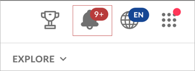 Message center icon