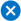 remove icon, blue circle with white X