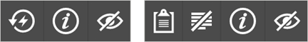 bar of icons