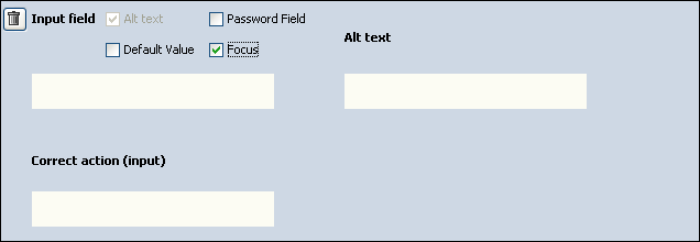 focus check box