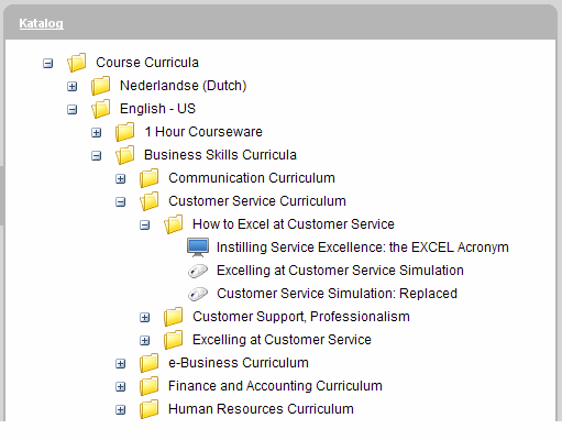 Katalog programu SkillPort