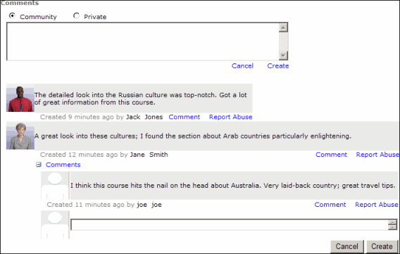 Przyklad watku komentarzy inGenius