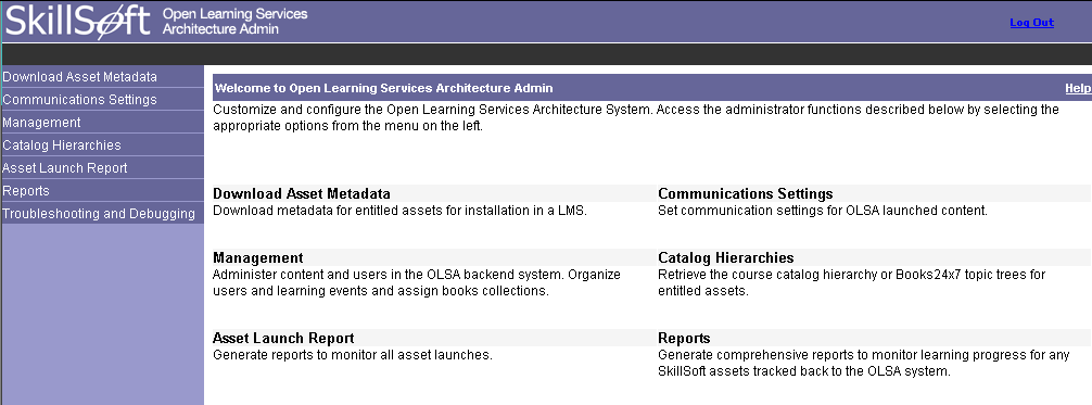 Welcome to OLSA Admin